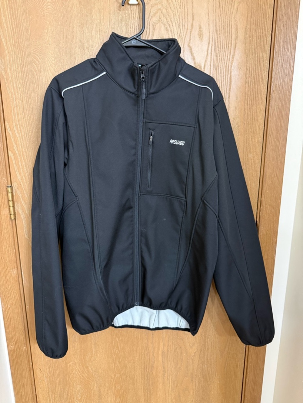 Reskined Men's Black Performance Softshell Jacket